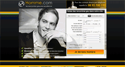 Desktop Screenshot of homme.com